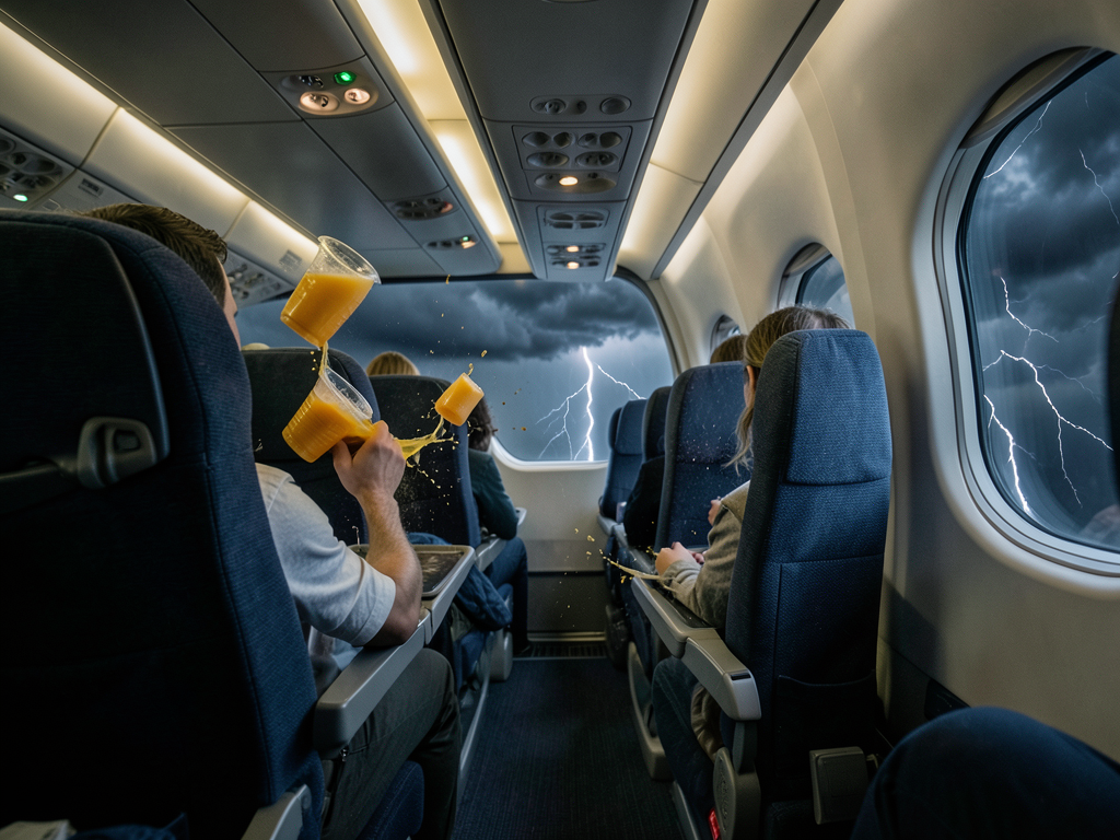 Hangisi 'çalkantılı hava içerisinde sarsılarak yol almak' demektir?